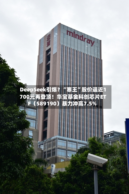 DeepSeek引爆？“寒王”股价逼近1700元再登顶！华宝基金科创芯片ETF（589190）暴力冲高7.5%-第2张图片