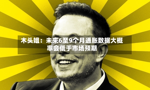 木头姐：未来6至9个月通胀数据大概率会低于市场预期