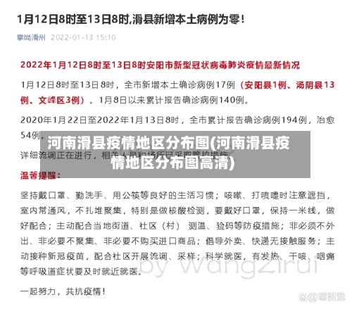 河南滑县疫情地区分布图(河南滑县疫情地区分布图高清)