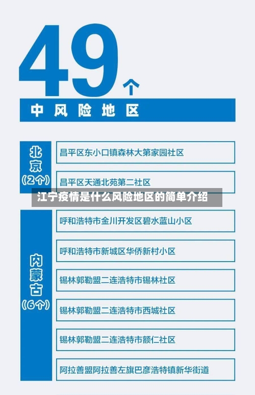 江宁疫情是什么风险地区的简单介绍-第3张图片