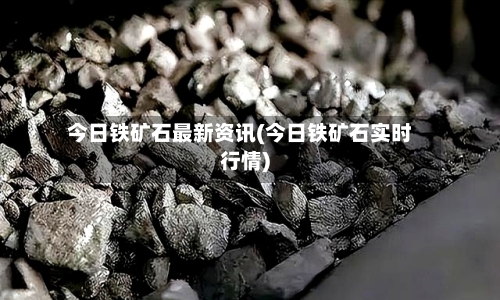 今日铁矿石最新资讯(今日铁矿石实时行情)-第2张图片