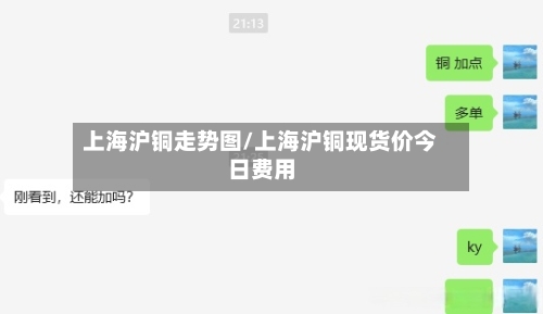 上海沪铜走势图/上海沪铜现货价今日费用-第2张图片