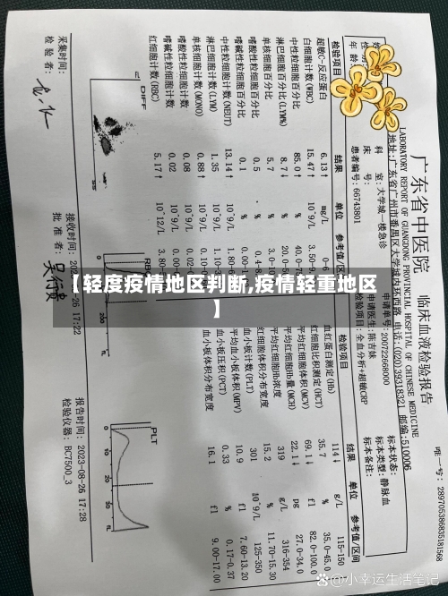 【轻度疫情地区判断,疫情轻重地区】-第2张图片