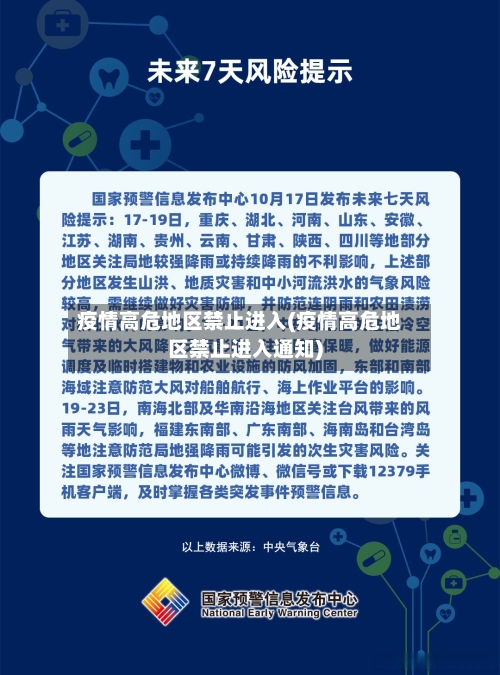 疫情高危地区禁止进入(疫情高危地区禁止进入通知)