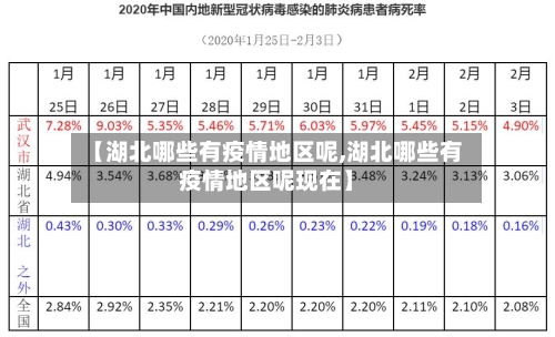 【湖北哪些有疫情地区呢,湖北哪些有疫情地区呢现在】-第3张图片