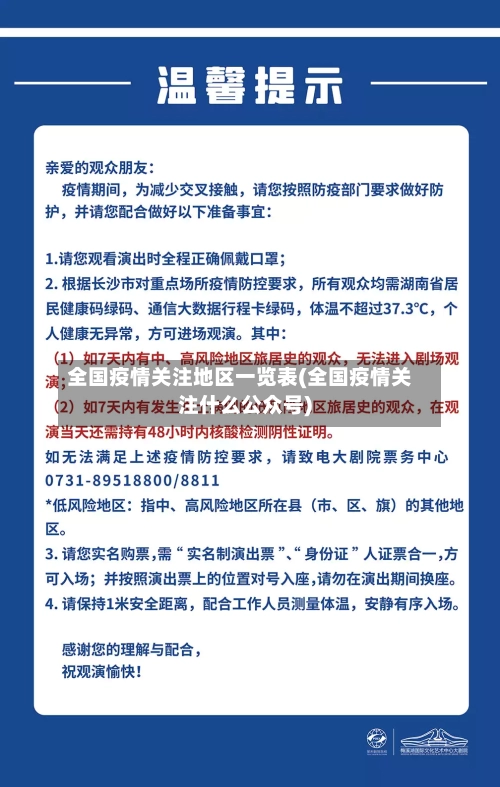 全国疫情关注地区一览表(全国疫情关注什么公众号)