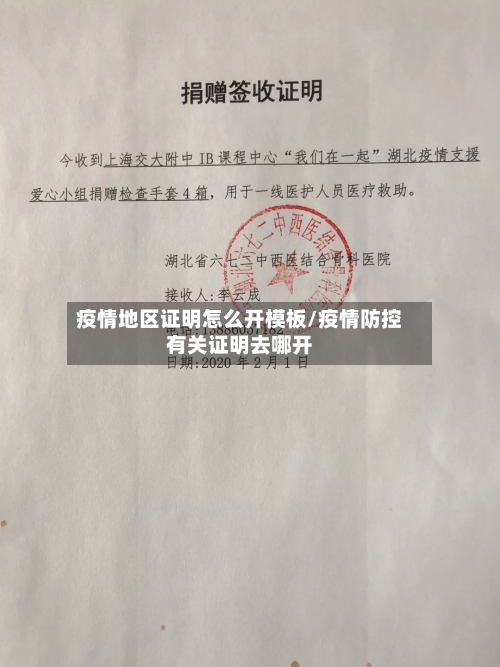 疫情地区证明怎么开模板/疫情防控有关证明去哪开-第3张图片