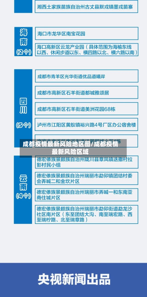 成都疫情最新风险地区图/成都疫情最新风险区域-第3张图片
