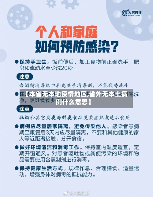【本省无本地疫情地区,省外无本土病例什么意思】-第2张图片