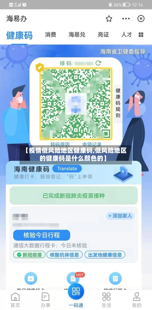 【疫情低风险地区健康码,低风险地区的健康码是什么颜色的】-第2张图片