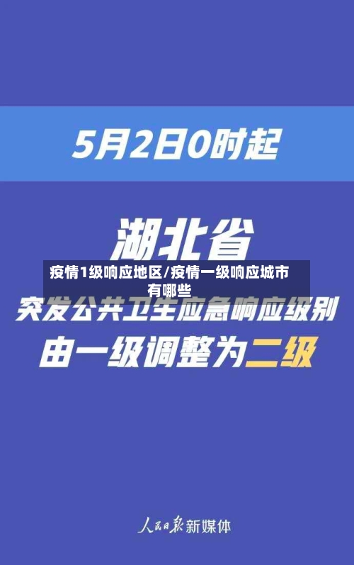 疫情1级响应地区/疫情一级响应城市有哪些
