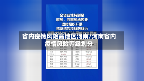 省内疫情风险高地区河南/河南省内疫情风险等级划分-第3张图片