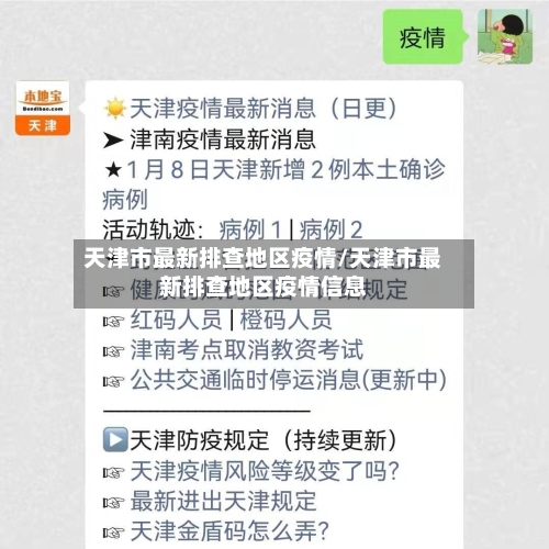 天津市最新排查地区疫情/天津市最新排查地区疫情信息-第2张图片