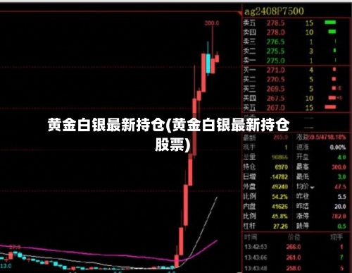 黄金白银最新持仓(黄金白银最新持仓股票)