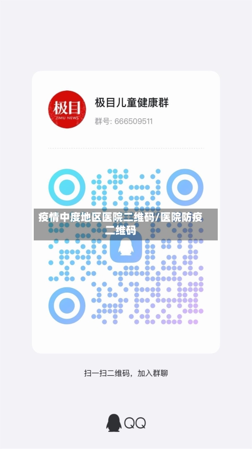 疫情中度地区医院二维码/医院防疫二维码
