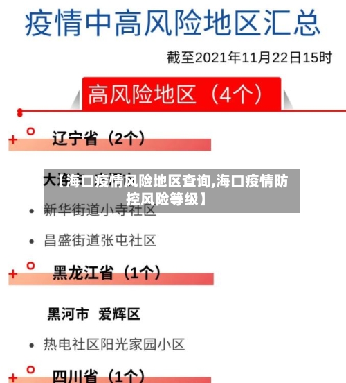【海口疫情风险地区查询,海口疫情防控风险等级】