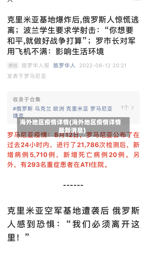 海外地区疫情详情(海外地区疫情详情最新消息)-第3张图片